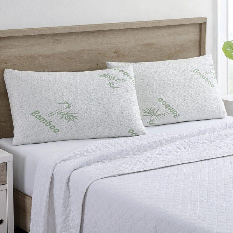 Bamboo Memory Foam Pillows (1- or 2-Pack) – This Empty Nest